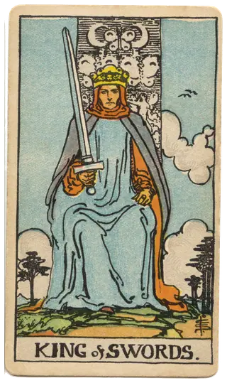 Крал мечове, права карта